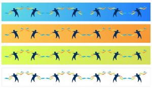 IDPwD colour paper chain