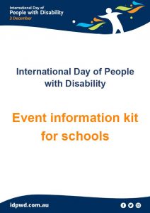 Event information kit for schools