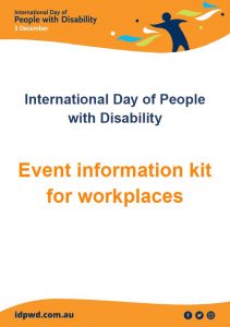 Event information kit for workplaces